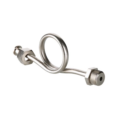 Демпферная трубка для маном. 1/2" м-шт Valtec VT.1809.RN.04