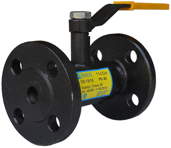 Кран 11с32п ДУ 65/50 РУ25 фл.270мм Breeze