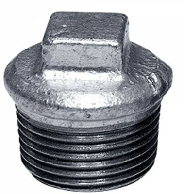 Заглушка чуг. оцинк. 20 штуцерная, АВЕРС ГК