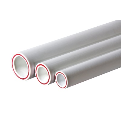 Труба ПП РУ25 арм.стеклов. 32х5,4 90гр. белая VT.700, АВЕРС ГК