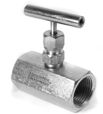 Клапан запорный игольчатый 15лс54бк Ду20 Ру16 G1/2" ст. 09Г2С, АВЕРС ГК