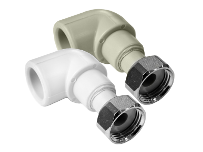 Угольник ПП 90 с нак./гайк. 20х1" б FD, АВЕРС ГК