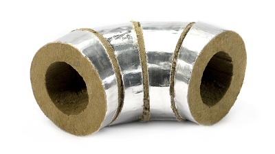 Отвод теплоизоляционный 90гр 100-325.110 R-1,5 фольгир., АВЕРС ГК