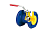 Кран шаровой чуг. Ду65 Ру16 тип V565 Zetkama фланцевый