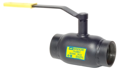 Кран стальной шаровой 11с39п ДУ 25 PN25 м-м полн.проход BREEZE, АВЕРС ГК