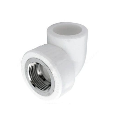 Угольник ПП с ВР 32х3/4" бел., АВЕРС ГК