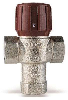 Клапан термостатический смесительный 1" AQUAMIX (32-50оC) Watts арт. AM6111C1, АВЕРС ГК