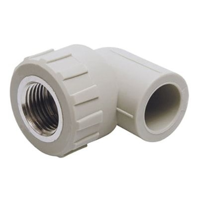 Угольник ПП с ВР 20х1/2" серый FD, АВЕРС ГК