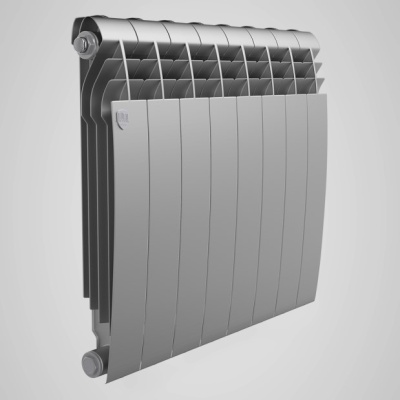 Радиатор BiLiner 500 Silver Satin 12 секц., АВЕРС ГК