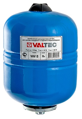 Расширительный бак Valtec 300 л. (синий) VT.AV.B, АВЕРС ГК