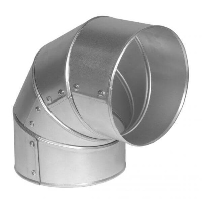 Кожух оцинкованный отвод 193/90, АВЕРС ГК