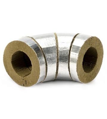 Отвод теплоизоляционный многосекционный 90 гр. 100-108.50 R-1,5 фольгир, АВЕРС ГК