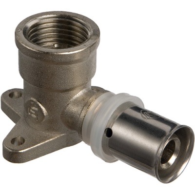 Угольник с крепл. (водорозетка) пресс 20х1/2" с ВР ALT-P, АВЕРС ГК