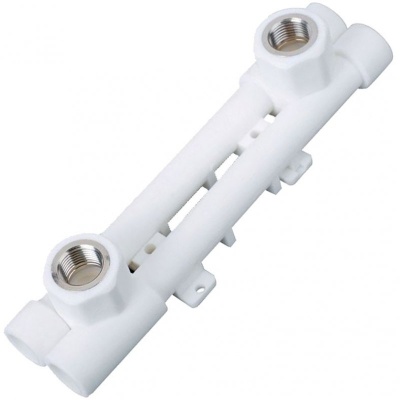 Комплект (планка) ПП универс. настенный с ВР 20х1/2" бел. Tebo, АВЕРС ГК