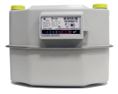 Счетчик газа BK G6 V2 (левый), АВЕРС ГК