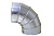 Кожух оцинкованный отвод 690/90