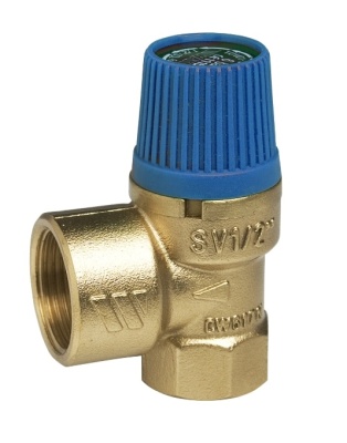 Клапан предохр. 1/2" 4 бар Watts SVW 4 арт. 10004701(02.16.104), АВЕРС ГК