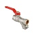 Кран шар. с фильтром 1/2" м-м Valtec VT.292 руч.