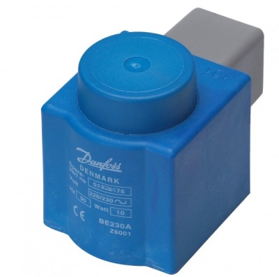 Катушка электромагнитная Danfoss COIL BE024AS арт. 018F6182, АВЕРС ГК
