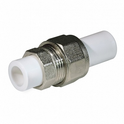 Американка ПП под пайку (разб. соед. труба/труба) 20 бел. FD, АВЕРС ГК