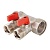 Коллектор с отсечн.кранами Valtec 2вых 1"х3/4" нар. VT.580