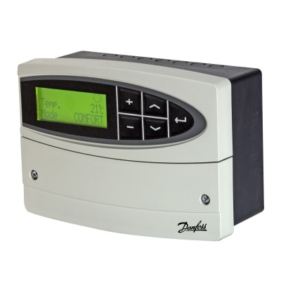 Регулятор погодный компенсатор ECL Comfort 110, 230В, 50Гц арт. 087B1262, АВЕРС ГК