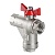 Кран шар. с прямым фильтром 1/2" м-м Valtec VT.294 баб.