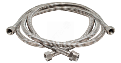 Подводка д/газа сильфон г-г 1/2" 1,2м, АВЕРС ГК