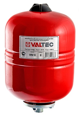 Расширительный бак Valtec 80 л. (красный) VT.RV.R, АВЕРС ГК