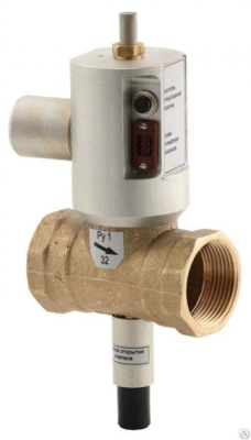 Клапан запорный газовый электромагнитный КЗГЭМ-У Ду25 НД, АВЕРС ГК