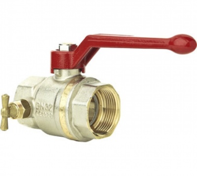 Кран шар. с дренажём Ду15 BVR-D Danfoss арт. 065B8216, АВЕРС ГК