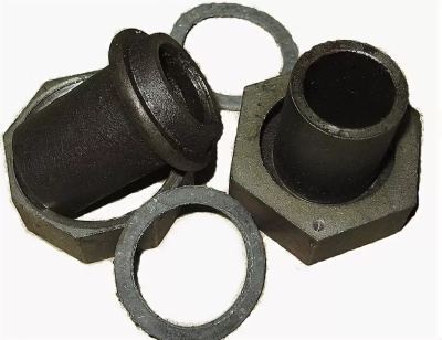 Адаптер Ду32 сварка, для газовых счетчиков, АВЕРС ГК